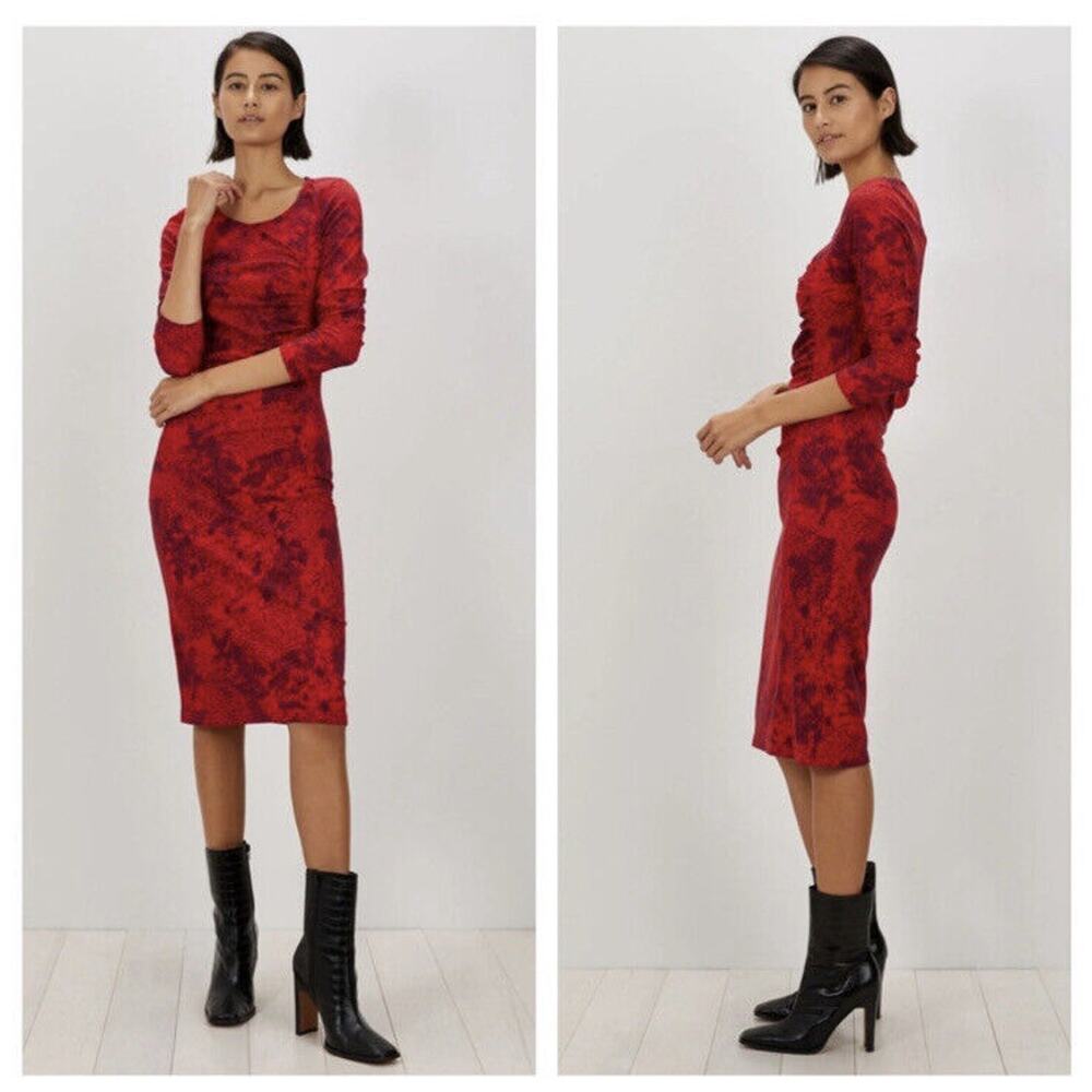 The Kit Jamie Dress Women’s Size Small Cerise Complication Red Purple